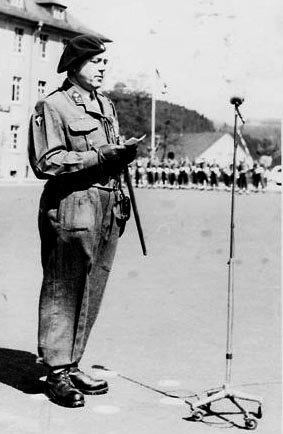 Allocution du LtCol Firmin Remience lors des fastes 1958 à Siegen